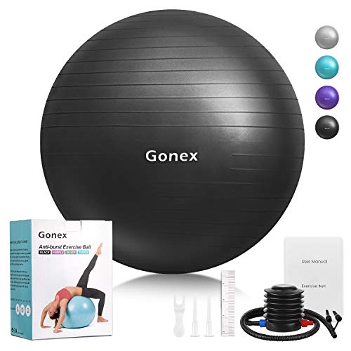 Gonex Balón de Ejercicio Pelota de Equilibrio para Yoga Fitness ...