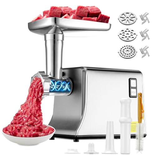 Image of 5.0 Upgrade Electric Meat Grinder,3S Grinding,Meat Grinders for Home Use