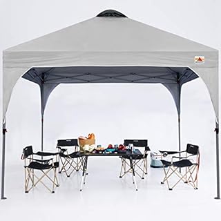 ABCCANOPY Outdoor Pop up Canopy Tent 10x10 Camping Sun Shelter-Series, Gray