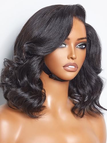 LUVME HAIR 12 Inch Light Yaki Loose Wave Wig Gorgeous