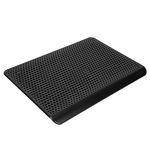 Targus Single Fan Laptop Cooling Pad, Laptop Cooling Stand For Laptops Up To 16 Inches; Laptop Cooling Pad For 15.6 inch Macbook/PC Gaming Or Work Laptop Cooling Pads & External Fans, Black (AWE69US)