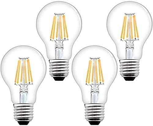 Lamptobe LED e27 Edison Screw Dimmable Filament Light Bulb Cool W...