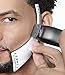 Beardoptima Beard Lineup Tool - Facial Hair Outliner Guide Templates for Men – Perfect for Styling Easy and Edging Clean - Beard Shaper & Shaping Tool with 2 Style Kit: Rounded and Square