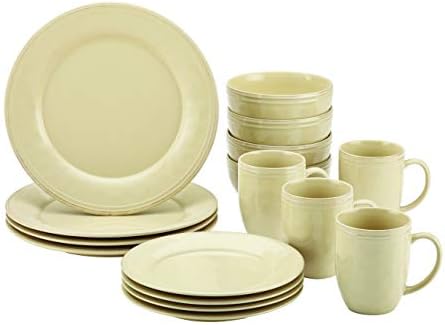 Rachael Ray 55094 16-piece Dinnerware Set, Off-White