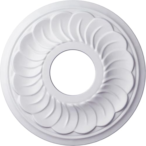 11 3/4"OD x 3 5/8"ID x 1"P Blackthorne Ceiling Medallion (Fits Canopies up to 4 7/8")