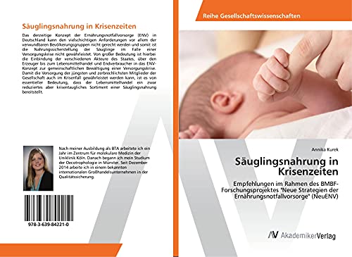Säuglingsnahrung in Krisenzeiten [German] 3639842219 Book Cover