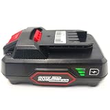 Batteria per Parkside 20V 2Ah batteria Pap 20 A1, B1, A3, per Parkside XTEAM Serie, X 20V Team Serie PAP20 B3, PAP20A1, B1, PAP 20 A2 Utensili Battery