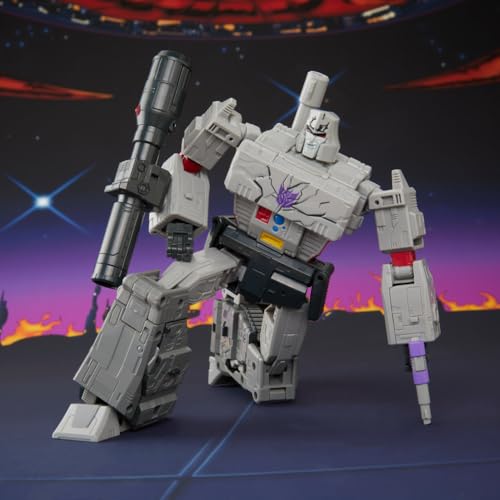 Transformers Studio Series MTMTE Collection, Figurine Convertible Megatron Classe Leader de 21,5 cm, Les Le Film, Robots-Jouets, dès 8 Ans