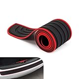WZP Car Rear Bumper Protector, Anti-Scratch Rubber Rear Bumper Protector, 41