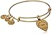 Alex and Ani A16EB101RG Guardian Angel Expandable Wire Gold Bangle Charm Bracelet