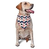 Design respectueux des animaux de compagnie : convient pour les chats et les chiens, cette écharpe rose à imprimé ancre améliore les armoires des animaux de compagnie, s'associant sans effort avec des accessoires pour chien, des accessoires pour chien fille, des styles de garçon comme des bandanas pour chien et des ajouts tendance tels que des bandanas pour grands chiens ou des idées de bandana pour chien personnalisées
