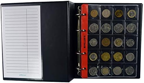Album binder 9 tasche Per carte Nero con zip - Store