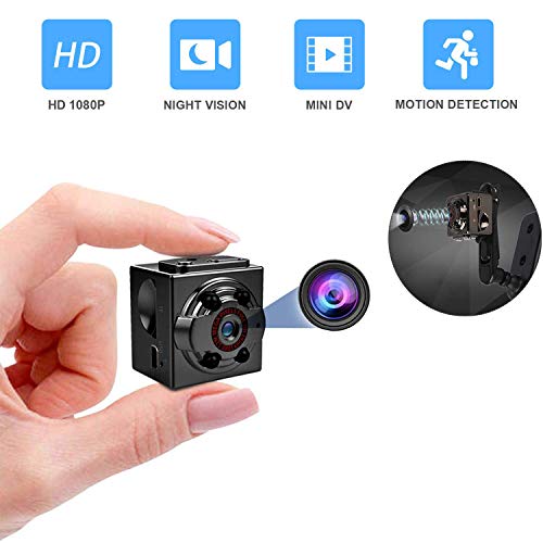 Mini Cop Cam Video Camera, HD 1080P Hidden Camera Portable Action Camera