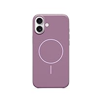 Beats Custodia per iPhone 16 Plus – Custodia protettiva MagSafe, resistente ai graffi, sottile, fodera in microfibra – Tramonto viola