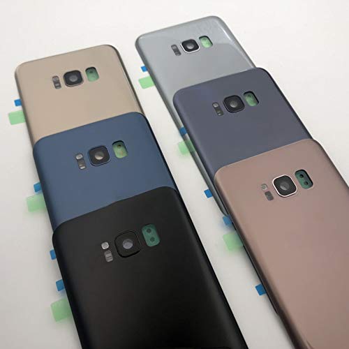 Lysee Mobile Phone Housings & Frames - 50Pcs/Lot Back Glass Replacement For Samsung Galaxy S8 Plus G955 G955F S8Plus Battery Cover Rear Door Housing Case S8+ - (Color: Blue) #TOP10