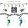Outdoor Parrot String Lights, 8.5Ft Tropical Themed LED Patio String ...