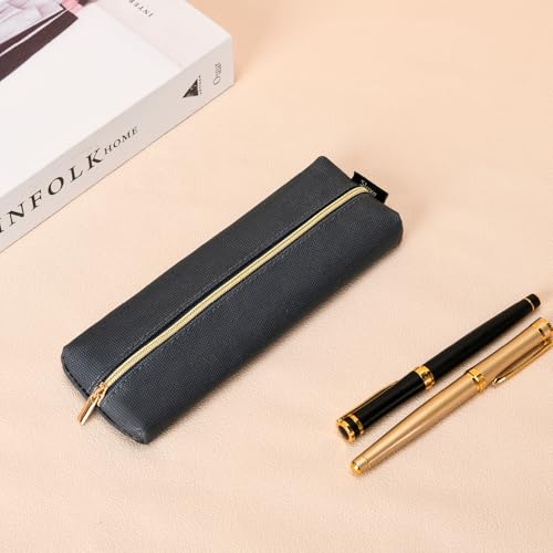 Image of Pencil case pouch, Pencil case for adult, Medium college pen case , Cute pencil pouch.