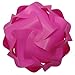 Produktbild 2 er Set Lampenschirm pink Puzzle Lampe pink Puzzle Lampen 2 Stk in PINK