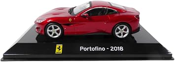 OPO 10 - 1/43 car Compatible with Ferrari Portofino 2018 - SC8, Red