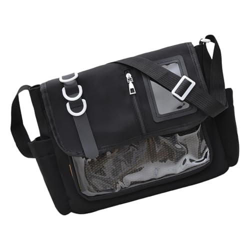 Ldabrye Lovely Itabag for Pin Display Casual Shoulder Bag Fashion Commuting Bag School Bag Japanese Styles Crossbody Bag