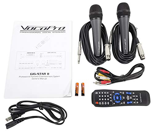 Vocopro Gigstar Ii Portable 100W 4-Channel Pa/Karaoke System #TOP4