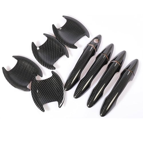 Accessoires tuning poignée Dodge Attitude 2010-2016 carbone