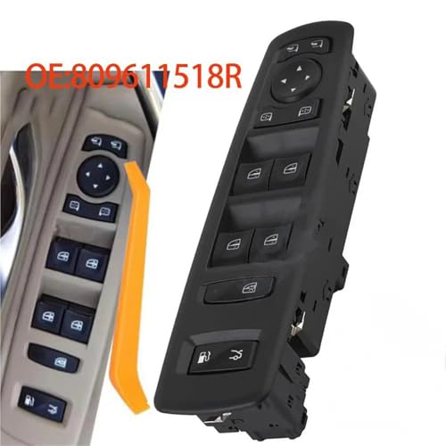 Commande lève-vitre avant gauche pour Renault 809611518R - 5