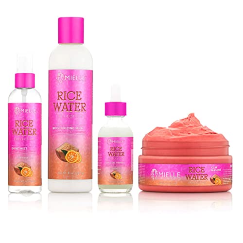 MIELLE RICE WATER COLLECTION COMBO (MILK, MASQUE, SPLIT, SHINE MI...