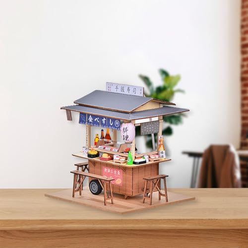 Boutique sushis miniature bois cadeau idéal déco