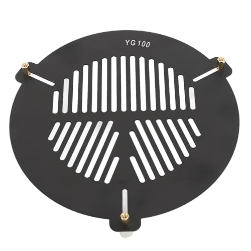 Image of Telescope Focusing Mask, Aluminum Alloy Focusing Fishbone Plate for 104 to 146mm Telescopes, 3 Metal Posts, Precise Focus Tool for Astrophotography and Stargazers