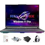ASUS ROG Strix G16 Gaming Laptop, 16” FHD+ 165Hz/3ms, AMD Ryzen 9 8940HX, GeForce RTX 5070 8GB GDDR7, 32GB DDR5-5600, 1TB PCIe Gen 4 SSD, Wi-Fi 6E, Win11 Home,RGB Backlit KB,w/Lifetime Office