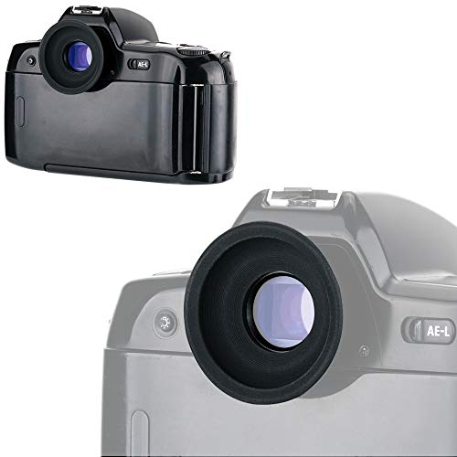 PROfezzion Ocular de Silicona Suave con Cristal Óptico para Nikon D850, D810A, D810, D800E, D500, DF, D5, D4S, D4, D3X, D3S, D3 sustituye a Nikon DK-17, DK-19