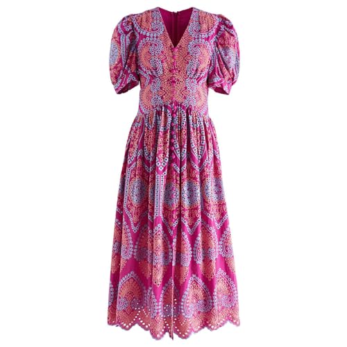 おすし✴︎key neck embroidery dress ISETAN TOKYO POP-UP STORE – AMOMMA