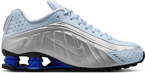 Nike Shox R4 Women's Shoes Color: Blue Tint/metallic Silver-racer Blue