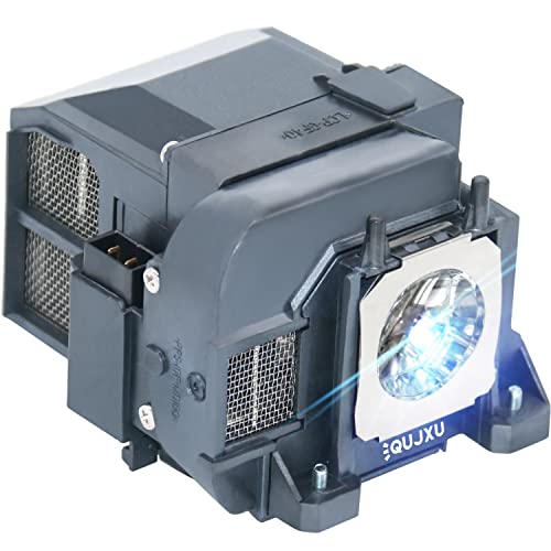 QUJXU ELPLP75 Projector Lamp for Epson PowerLite 1940W 1945W 1950 1955 1960 1965 EB-1940W EB-1945W EB-1950 EB-1955 EB-1960 EB-1965 V13H010L75 Replacement Projector Lamp Bulb with Housing
