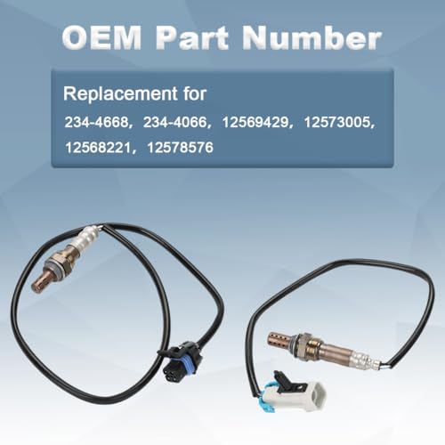 Sensor de oxígeno 2PCS compatible Chevrolet y Pontiac miniatura 3