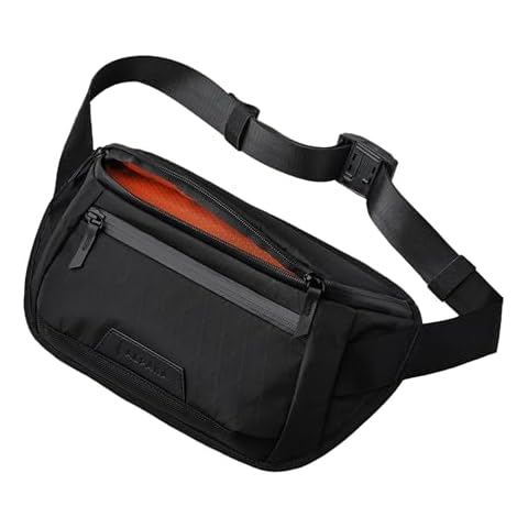 ALPAKA Bravo Sling Mini V2 X-Pac® X42 - Chest Bag Fits an iPad Mini, 5L Crossbody Bag for Men Weather Resistant Fabrics, Adjustable Strap,YKK Zippers, Quick Release Maglockz Buckle (Black X-Pac) Cover
