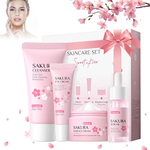 Fengyang® Sakura Skin Care Set, Kit Cura Della Pelle Di
