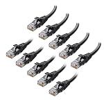 Cable Matters – Cable Matters 10er-Pack 10 Gbit/s Cat 6 Ethernet Kabel, 0,3 