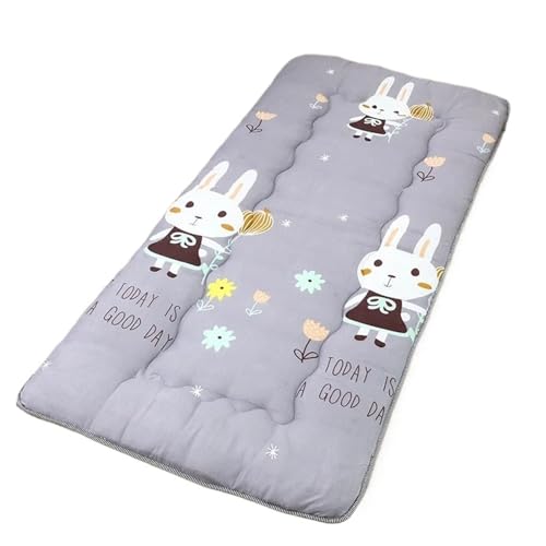 MZPOZB Puff Cama Plegable Colchón Tatami Individual Plegable for Dormitorio, Acolchado Grueso y Suave, Transpirable, Ideal for el hogar(Color-01,90x200cm)