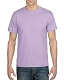 Gildan Ultra Blend - 50/50 Cotton/Poly T-Shirt. 8000 - Medium - Orchid
