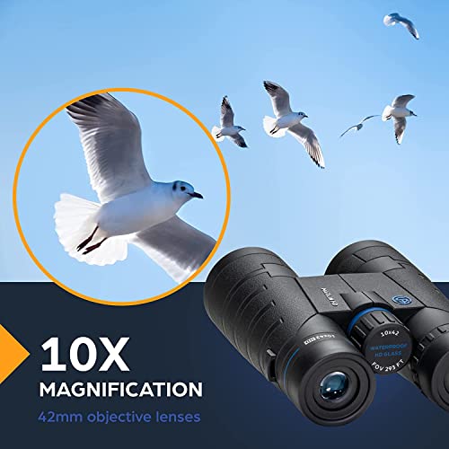 Binoculares TSO Marlin HD 10x42 para observación de aves miniatura 5