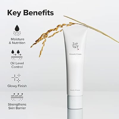 Beauty of Joseon Dynasty Cream Hydrating Face Moisturizer for Dry, Sensitive Skin, Korean Skincare for Men and Women 50ml, 1.69 fl.oz.