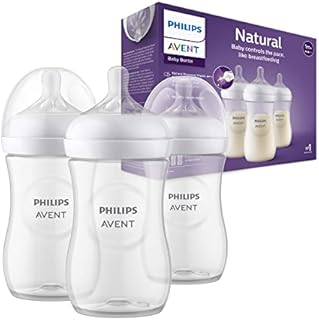 Philips Avent butelka Natural z Responsywnym smoczkiem 260ml, 3 szt. (model SCY903/03)