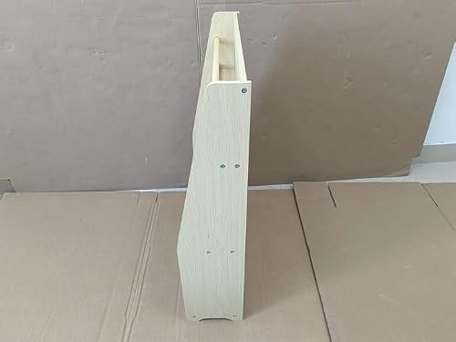 THEMEPT 3 Tier Kids Book Shelf for Organized Reading, Natural MDF & Pine Wood Construction, for Bedrooms and Playrooms