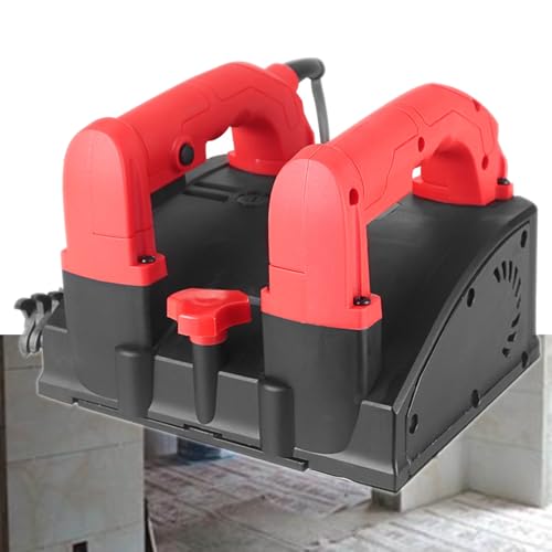 Electric Wall Planing Machine 1180W Electric Wall Planing Machine Automatic Concrete Shovel Putty Wall Scraper Planner Dust-Free