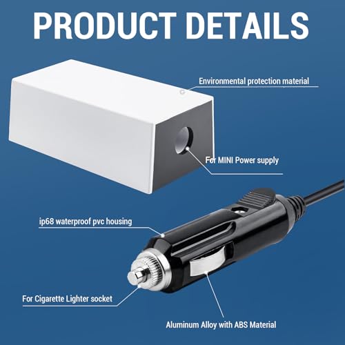 Convertidor de energía satelital para mini caravanas y botes con conexión plug and play 4