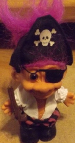 PIRATE - Muñeco Troll Russ 5" miniatura 1