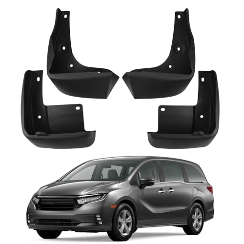 Mud Flaps Compatible with Honda Odyssey Accessories 2018-2024