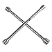 Dunlop Chiave a Croce in Acciaio per Sostituzione Ruote Auto Macchina 17 19 21 23 mm
